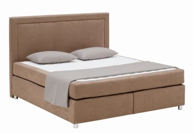 Łóżko kontynentalne z wezgłowiem 400