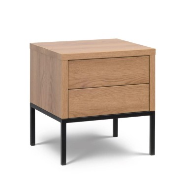 Stolik nocny LOFT karmel