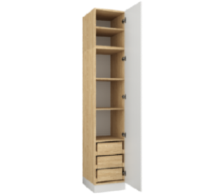 Szafa 45 z półkami i szufladami -Sleep Varia