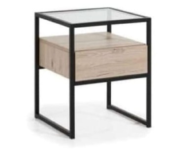 STOLIK NOCNY GLASS LOFT