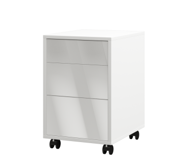 Kontenerek biurka  40  biały połysk Genius