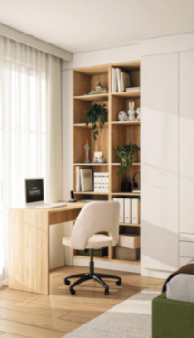 Regał z biurkiem  Sleep Varia